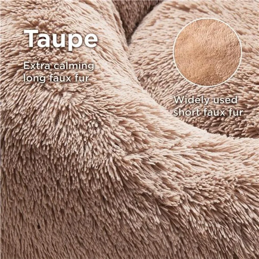 Dog Bed for Small Dogs - Donut Washable Small Pet Bed, 23